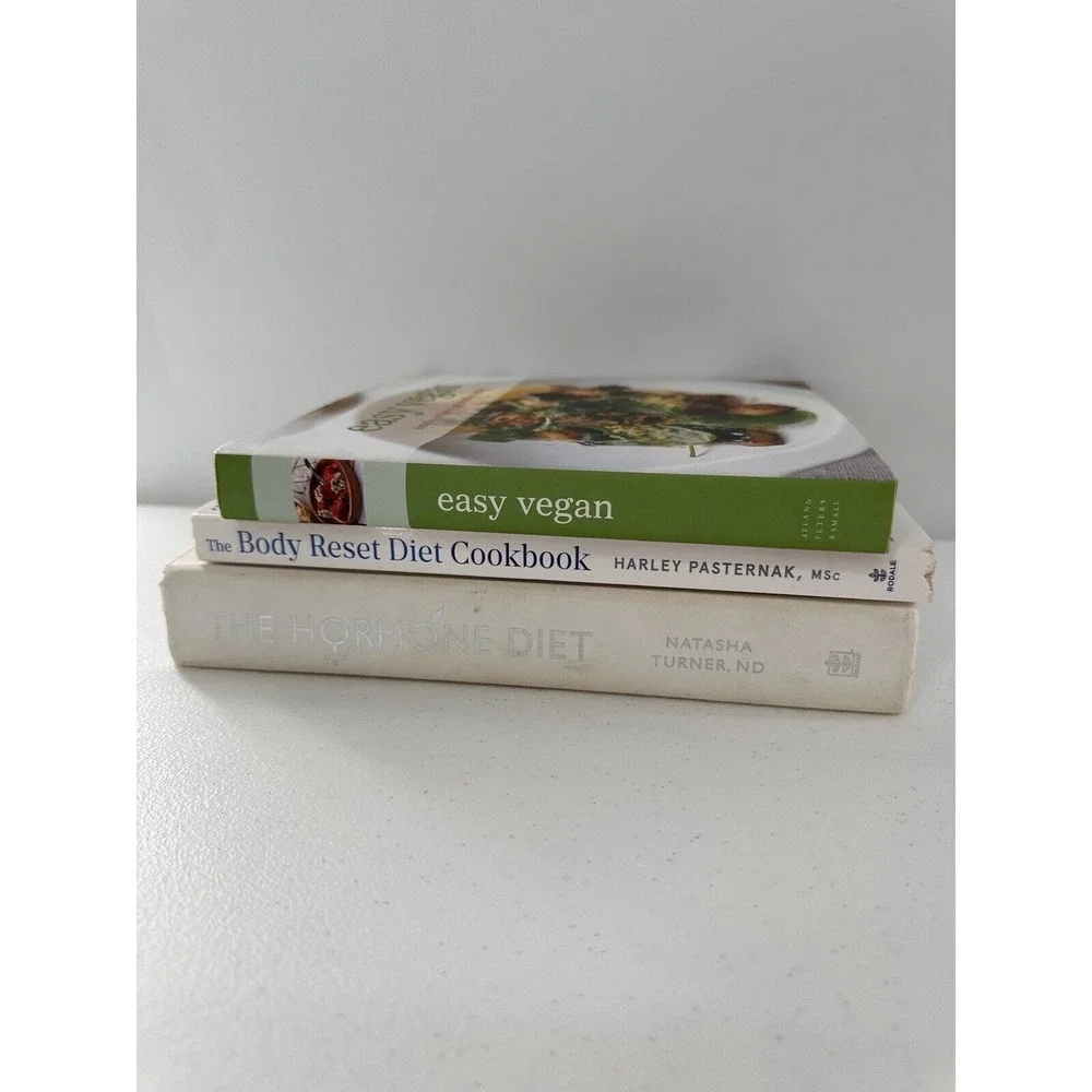 3 Book Bundle Body Reset Hormone Easy Vegan: Simple recipes for healthy‎ eating